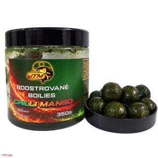 JTM Carp Chilli Mango Boostrované Boilies